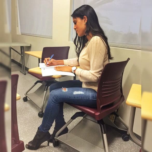 Francisca sabe que la preparación es la base del éxito y ella lo hace día a día.