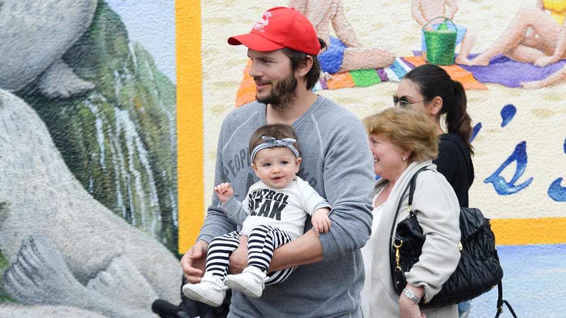 ¡Ternurita! Baby Wyatt está hermosa.