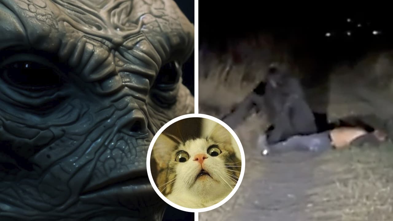 ¿Un extraterrestre? Captan criatura negra ‘atacando’ a un hombre en México: video causa terror