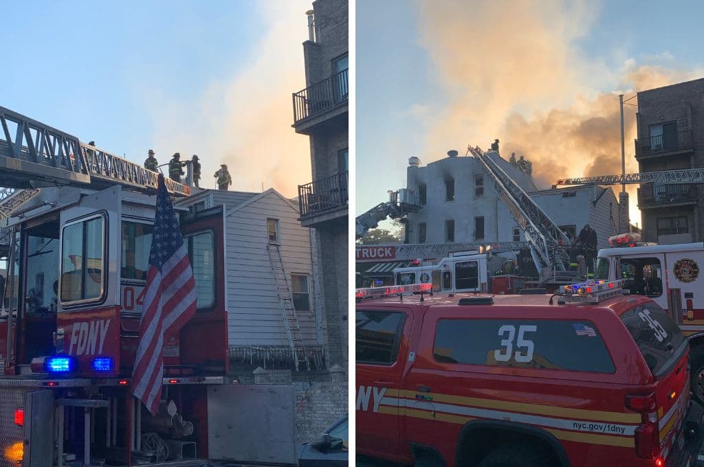 Incendio de edificio en Brooklyn deja 14 personas lesionadas
