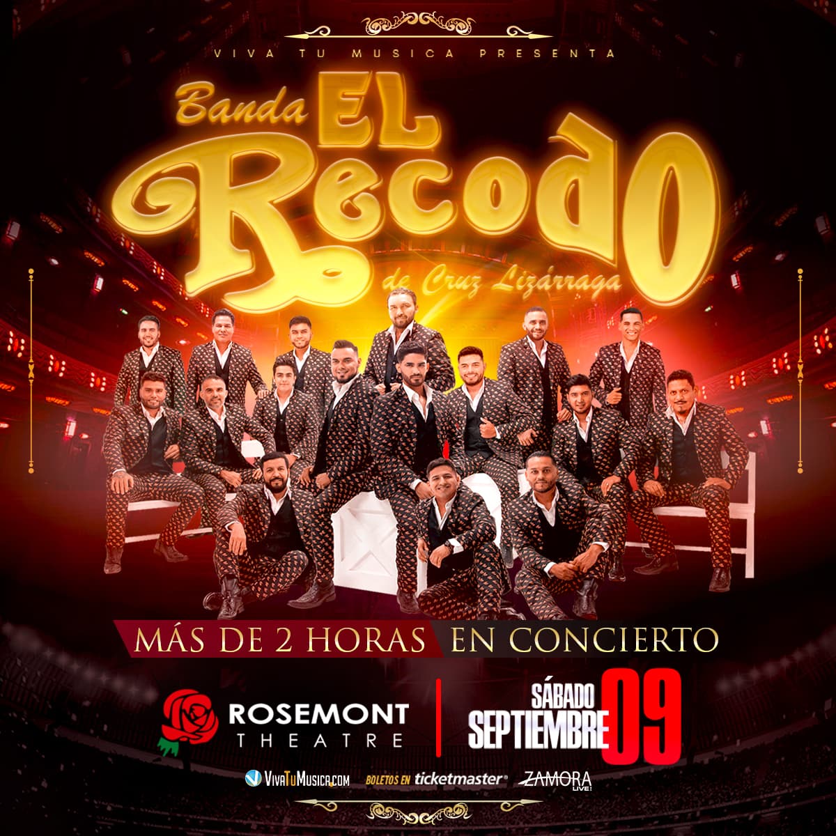 Que Buena te invita al concierto de Banda Recodo