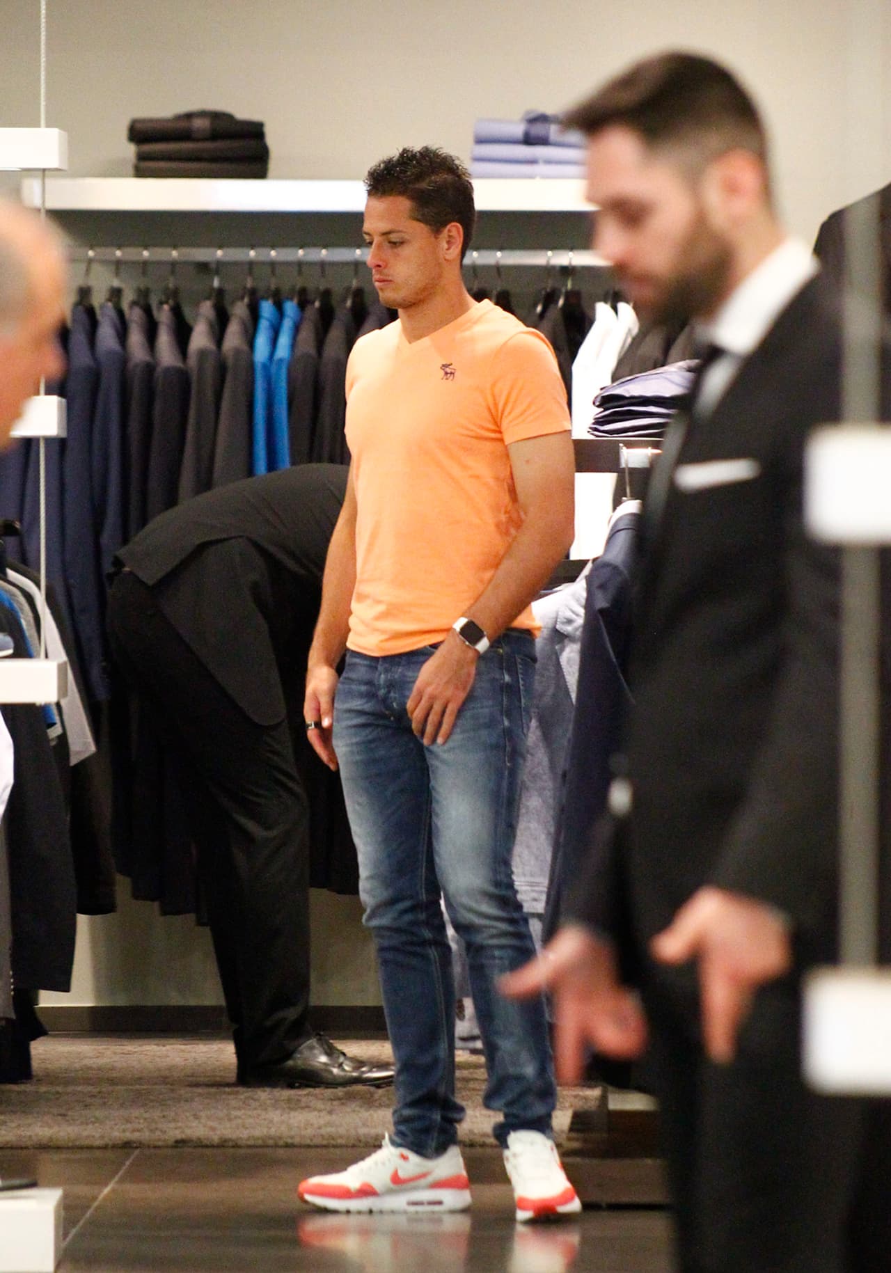 Pero Javier no se veía muy feliz.