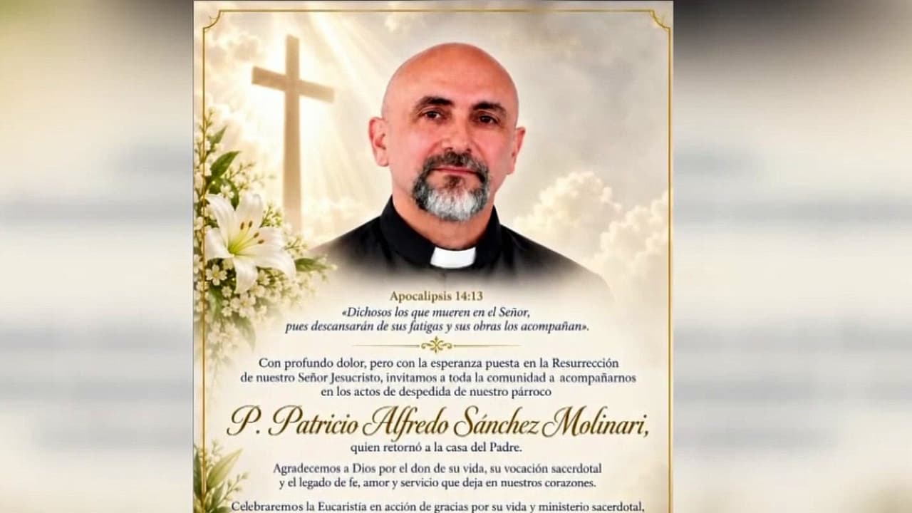 Lo último que se sabe sobre la muerte del sacerdote Patricio Sánchez tras caerle una cruz durante una misa en Ecuador