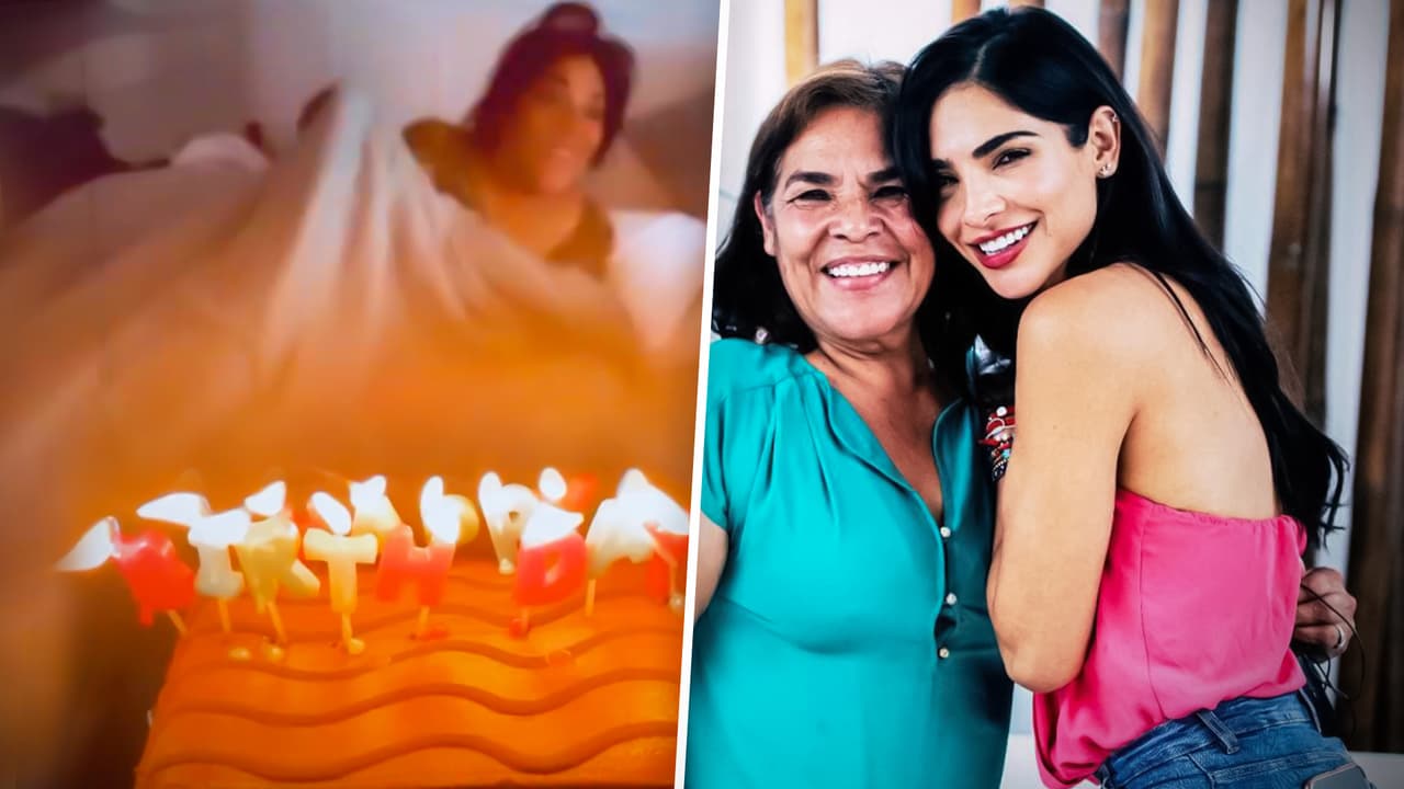 Tras recuperarse, Alejandra Espinoza tiene una nueva alegría: festejar el cumpleaños de su madre