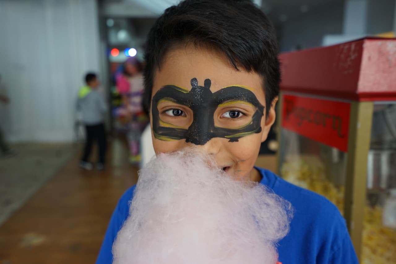 Los niños aportaron y se divirtieron en el evento.