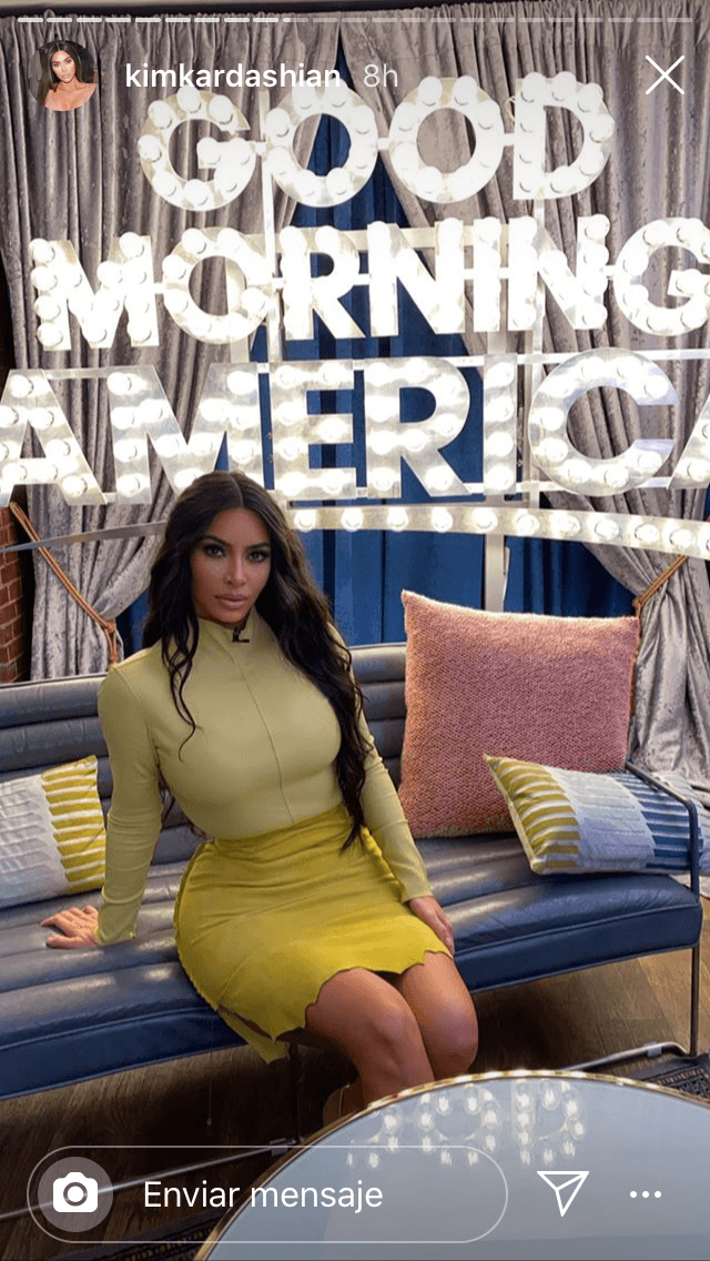 <b><a href="https://www.univision.com/famosos/es-en-serio-kim-kardashian-revela-que-esta-estudiando-para-convertirse-en-abogada-fotos" target="_blank">La futura abogada</a></b> estuvo este miércoles 5 de febrero en el foro del matutino estadounidense
<b><a href="https://twitter.com/GMA/status/1225048673882714113" target="_blank">'Good morning America'</a></b> en donde compartió algunas vicisitudes que enfrenta como madre de
<b> North</b> (6 años),
<b>Saint </b>(4),
<b>Chicago</b> (2) y
<b>Psalm</b> (8 meses).