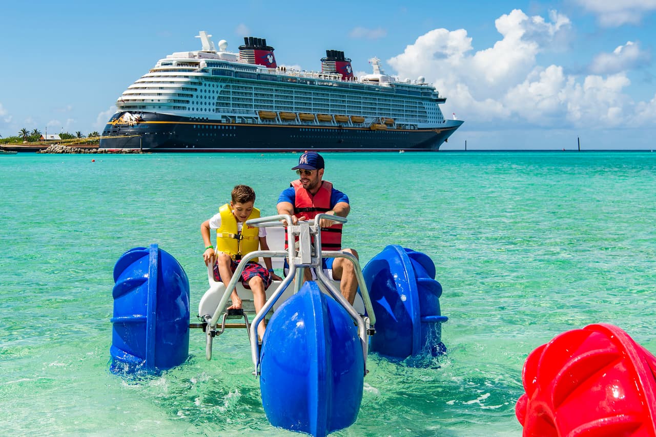 Diversas actividades acuáticas fueron parte del itinerario de esta súper familia.