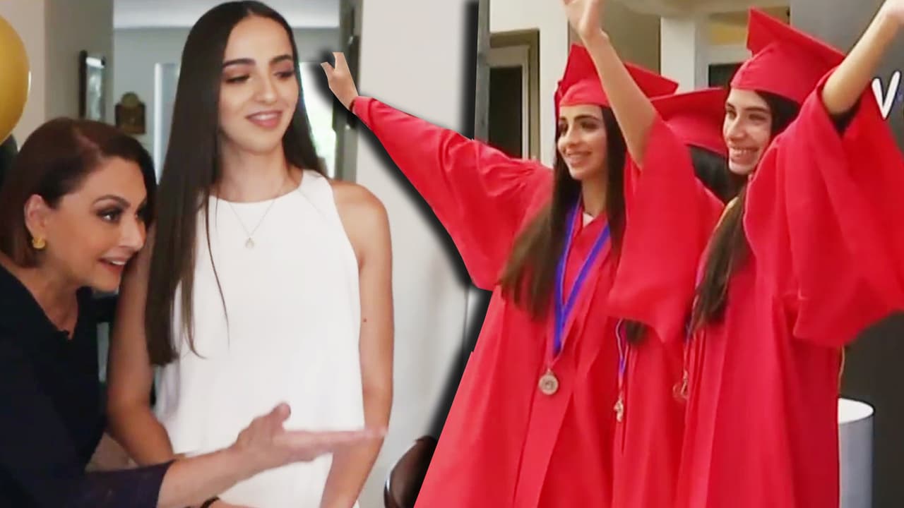 <a href="https://www.univision.com/shows/despierta-america/festejar-a-su-hija-graduada-era-su-sueno-asi-fue-como-mac-resuelve-ayudo-a-una-madre-soltera-y-sin-trabajo-video">María Antonieta Collins</a> ayudó a una madre hispana a hacer realidad el sueño de su hija.