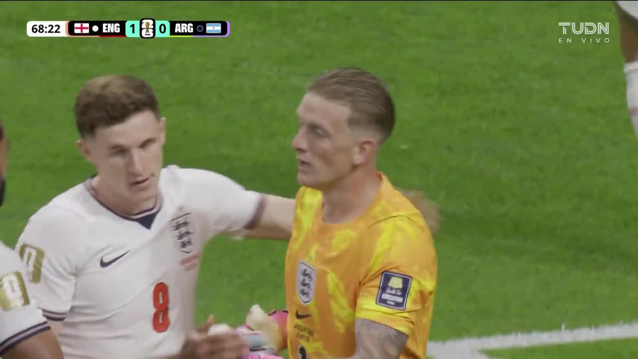 ¿La ATAJADA del Mundial? Pickford evita empate de Argentina de forma increíble