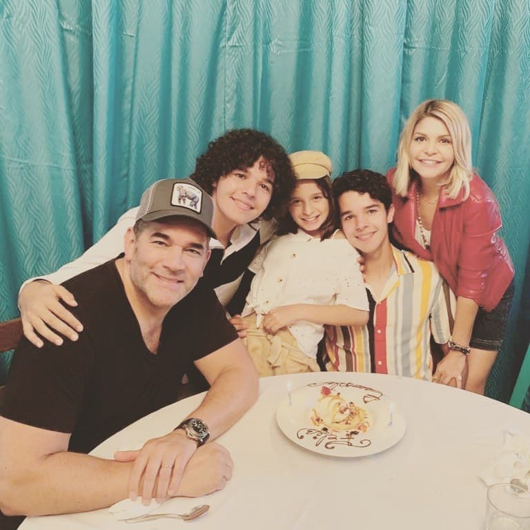 Y aunque Itatí no es tan cercana a la nueva familia de Santamarina, está muy feliz con la armonía que hay entre todos.