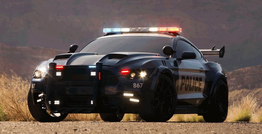 El nuevo Barricade de "Transformers 5", revelado con el cuerpo de un Ford Mustang especial