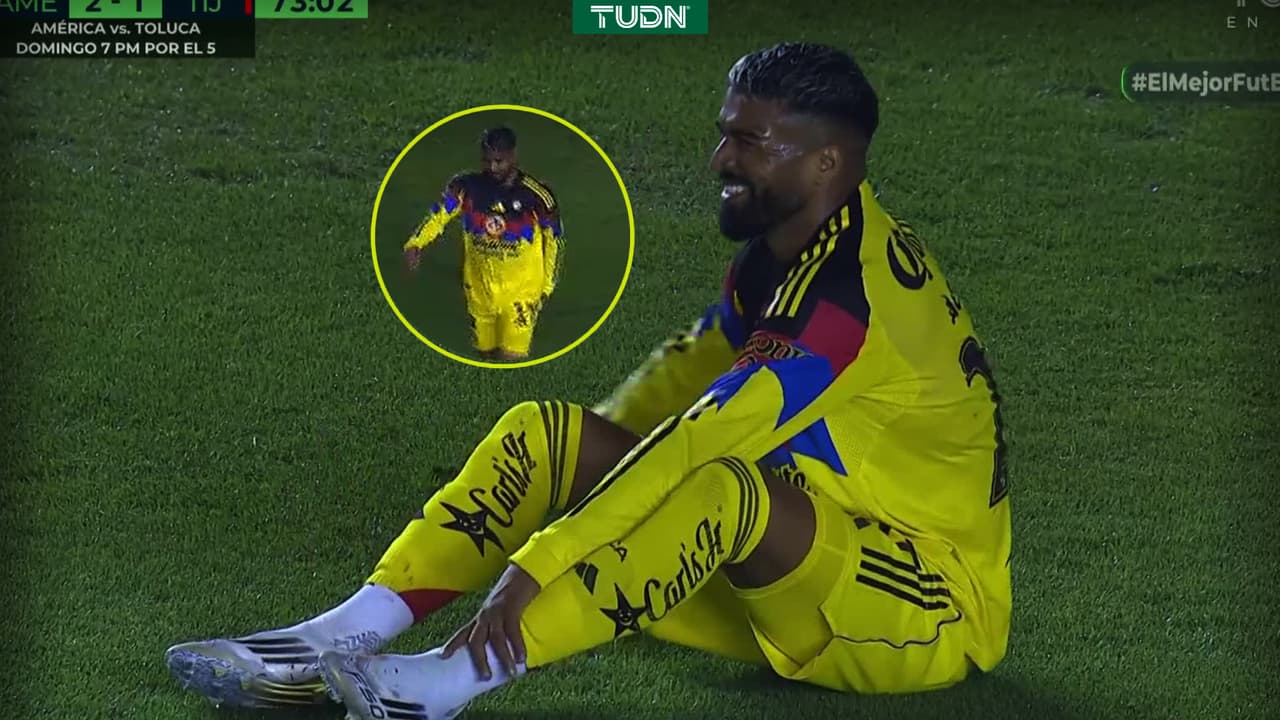 ¿Empieza la maldición? Primera lesión del América en el torneo