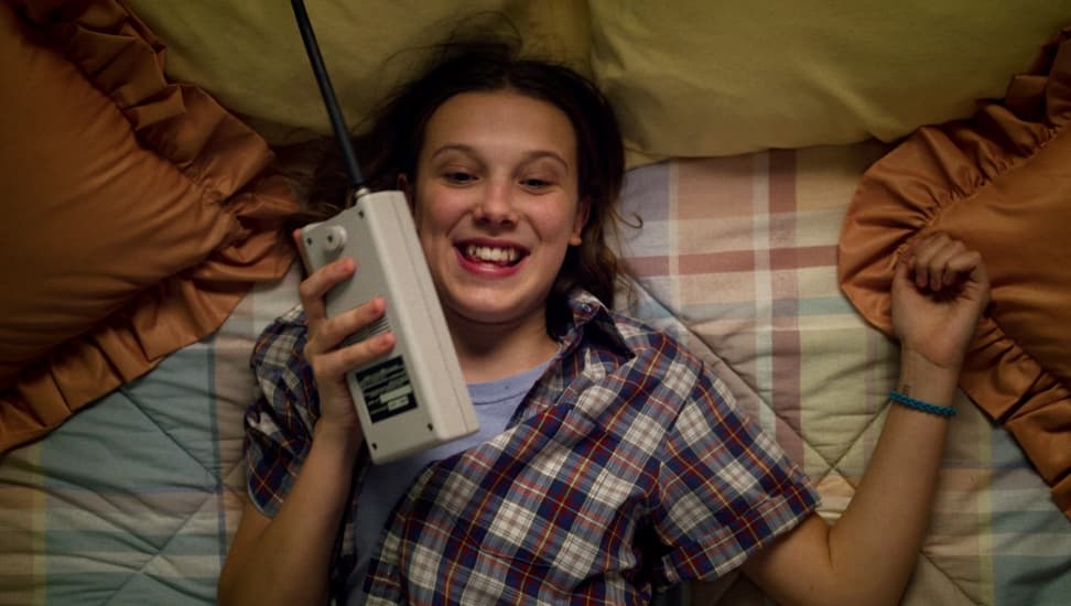 Millie Bobby Brown em "Stranger Things"