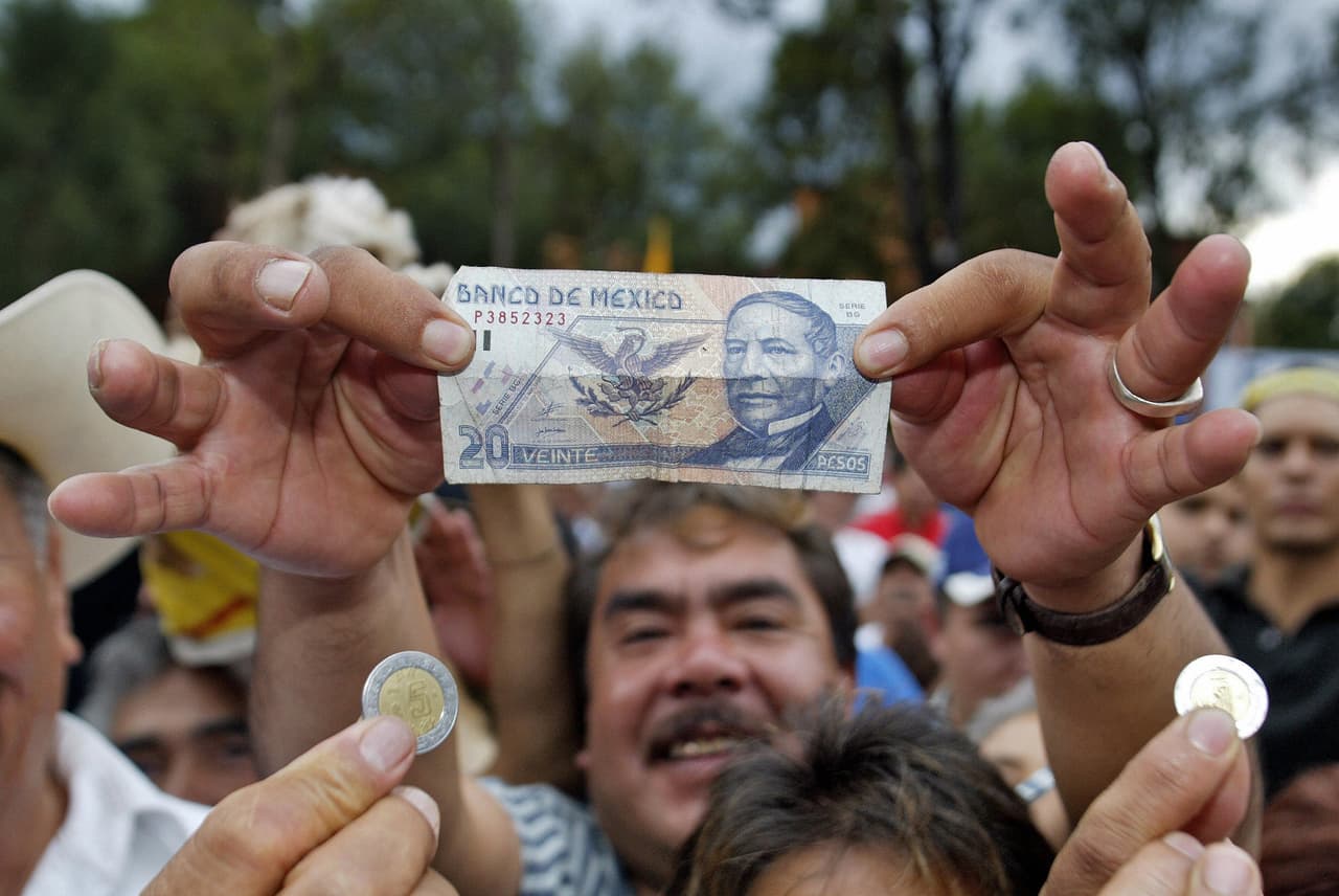 12.3 millones de mexicanos viven con 1.3 dólares al día