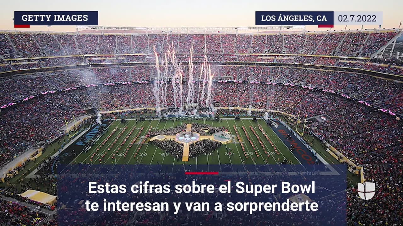 En esta lista, demostramos con números porque el Super Bowl es el evento rey, dentro y fuera de estadio en donde se realiza.