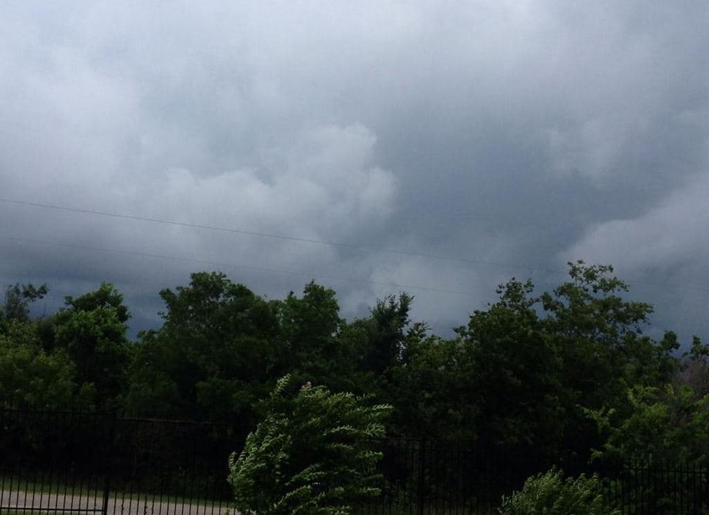 La audiencia compartió fotos de la zona tras el paso de la tormenta Bill.