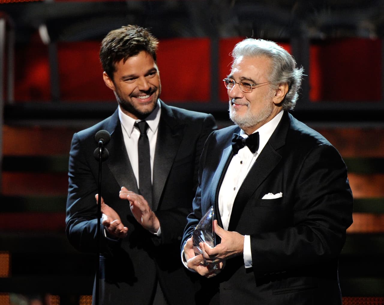 La Academia Latina de la Grabación reconoció ese año a Plácido Domingo como Persona del Año. Ricky Martin fue el encargado de entregar la presea.