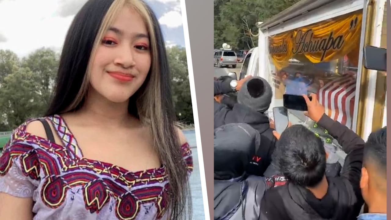 Familiares y amigos dieron el último adiós a Yésica Ajtzac en su pueblo natal en Guatemala