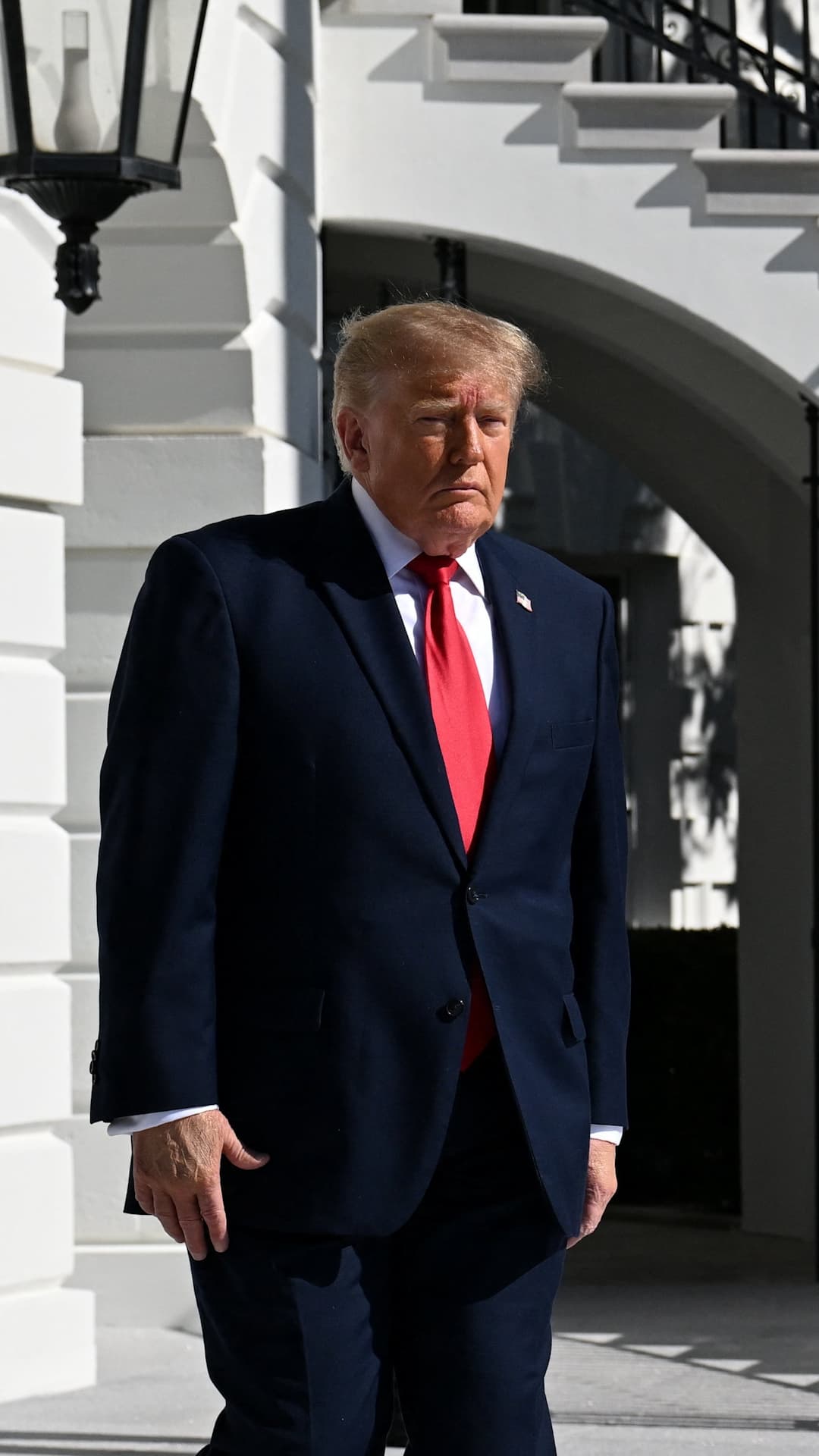 Trump sobre Machado: "Espero que esté a salvo" en Venezuela