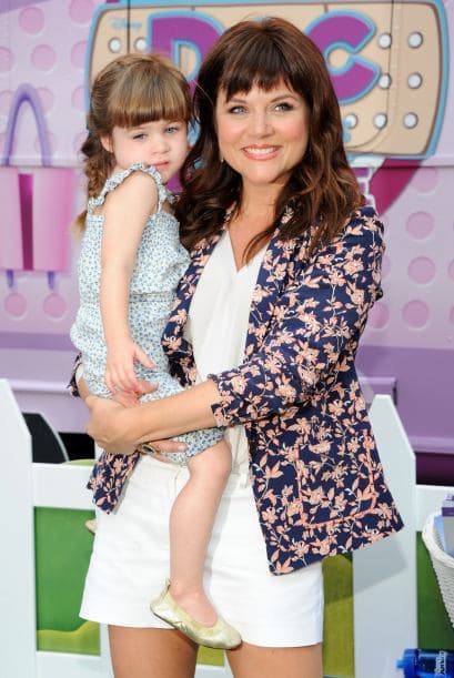 Con él tiene dos adorables hijos. Aquí vemos a su nena Harper, cuando tenía tres años.