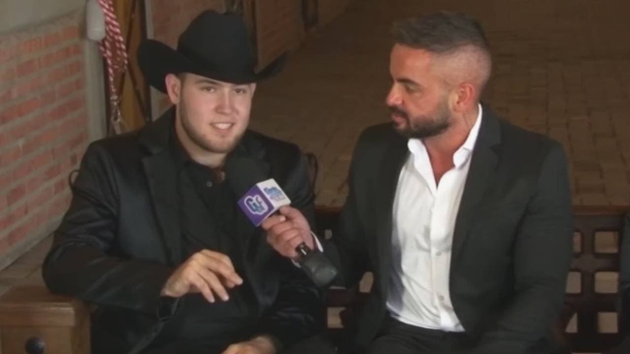 'Cute': el nuevo vocalista de Calibre 50 saluda a su mamá a través de El Gordo y La Flaca