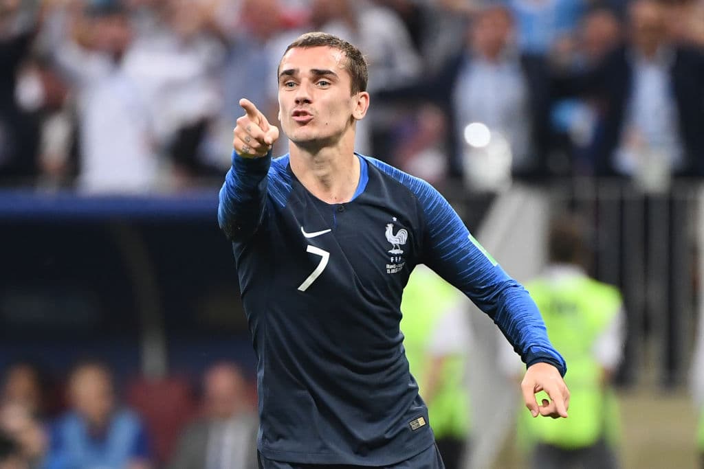 <b>Delanteros:</b> Antoine Griezmann de Francia, 38 puntos. Fue el segundo mejor calificado y uno de los tres atacantes mejor ubicados y en esas calificaciones no le alcanzó a su compatriota Kylian Mbappe.