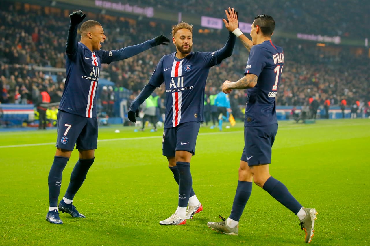 Neymar y Delort casi se van a las manos tras el triunfo del PSG 


