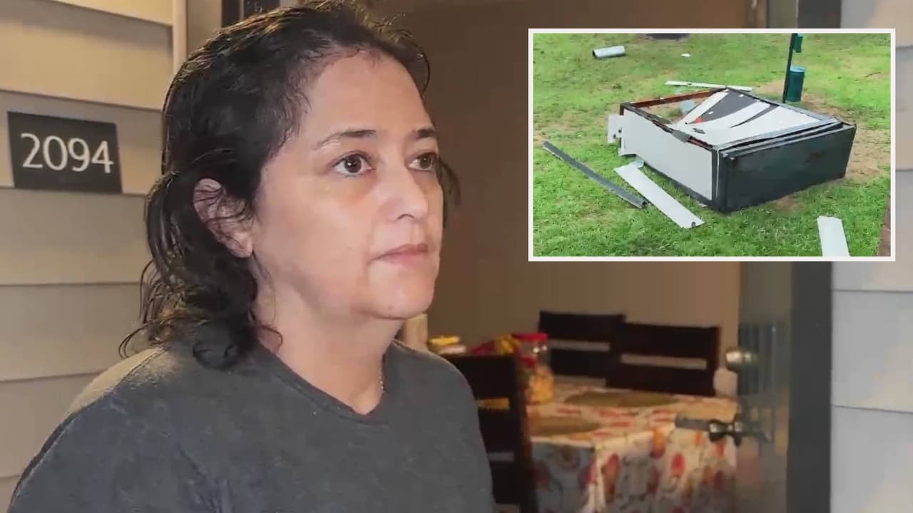 “Solo Dios tuvo misericordia de mí”: hispana narra cómo vivió el colapso parcial de su vivienda en Plano