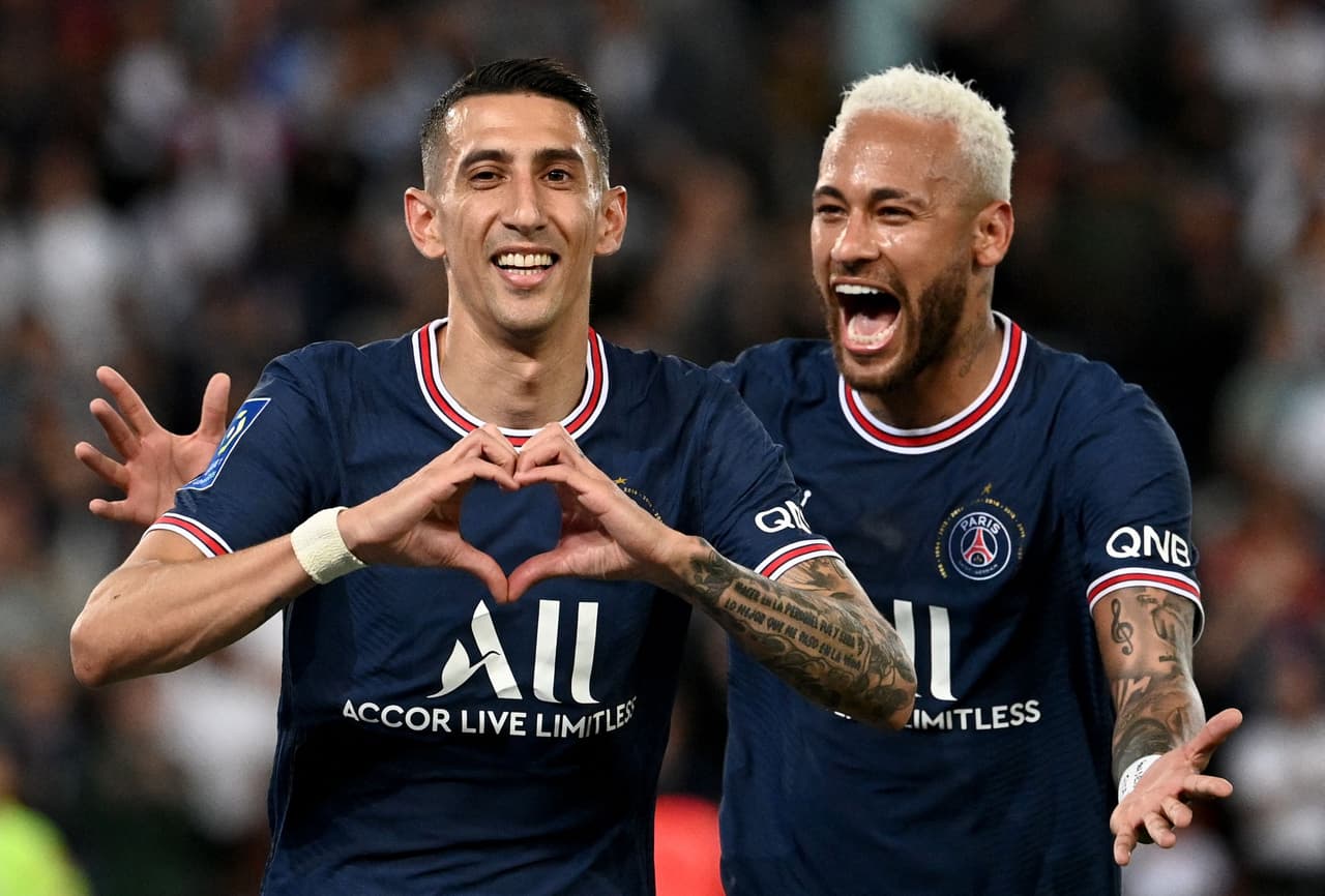 PSG golea 5-0 al Metz con hat-trick de Mbappé y goles de Neymar y Di María -en su despedida- en la Jornada 38 de la Ligue 1.