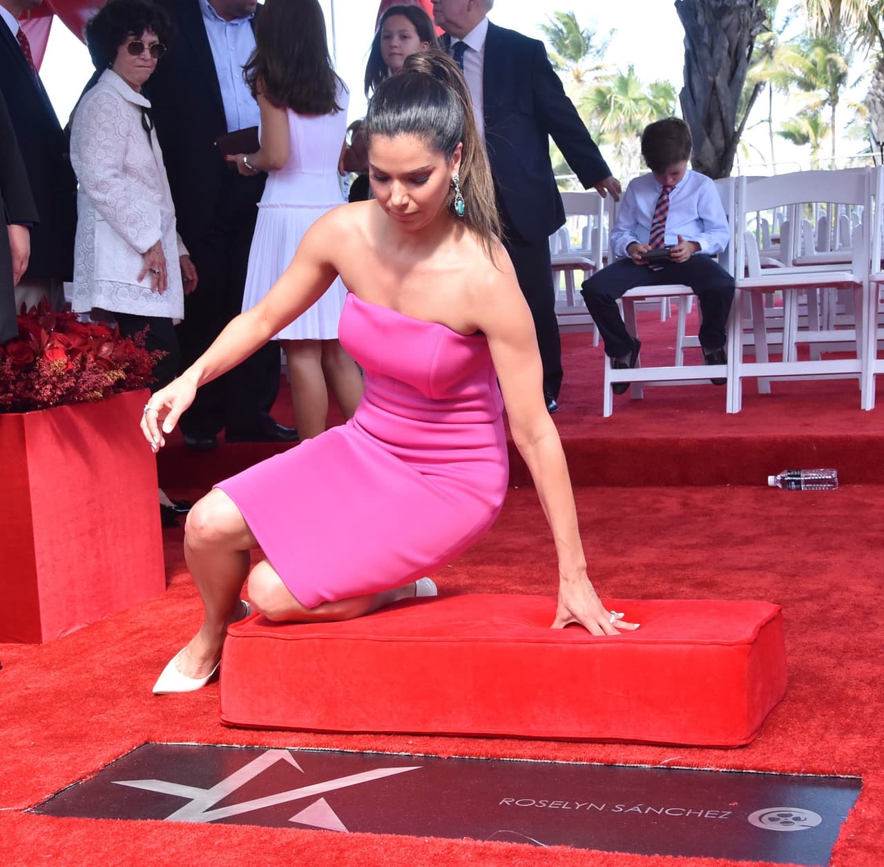 Lista después de la ceremonia.