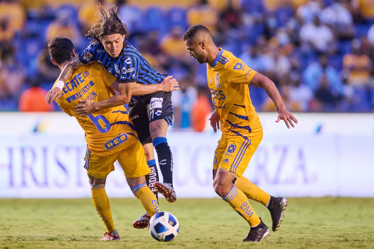 El doblete de Nico López y el gol de Florian Thauvain hacen que la afición tigre vuelva a ilusionarse con un título y golean 3-0 a Querétaro.