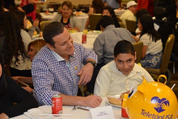 Una vez más, Carlos Andrés despertó respeto y admiración con su  increíble energía. 