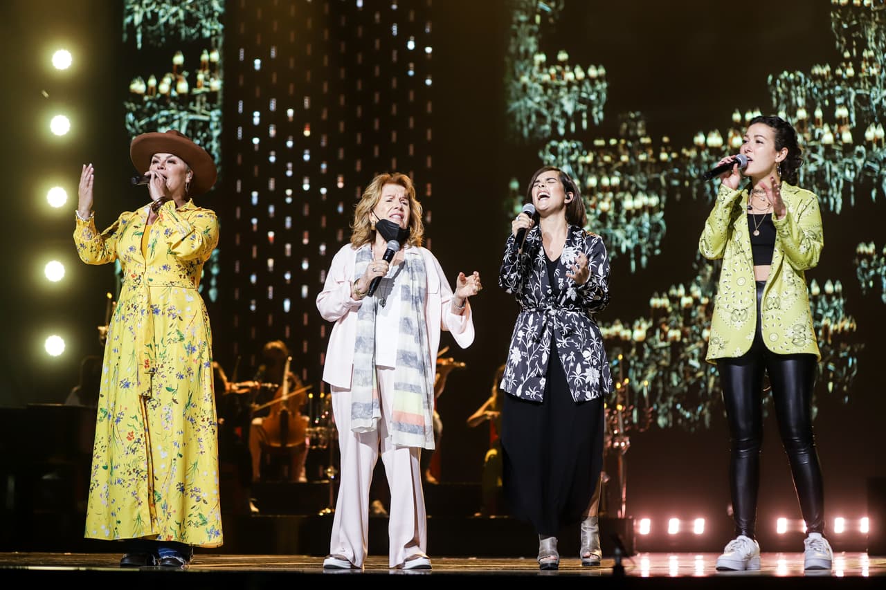 Estas artistas pusieron los sentimientos a flor de piel en este pequeño adelanto del espectáculo que preparan para el domingo 9 de mayo.