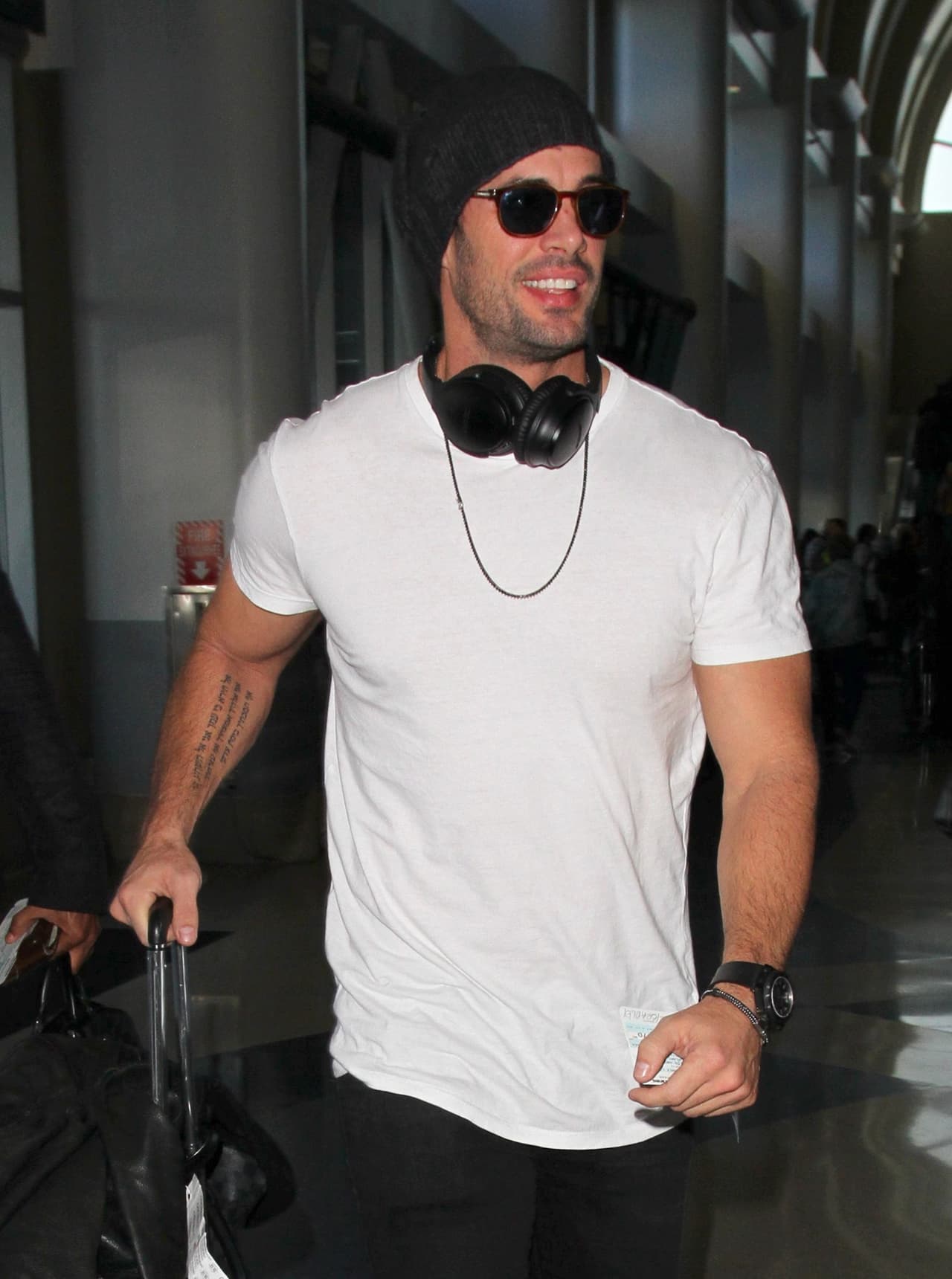 William siempre muestra su lado más amigable.