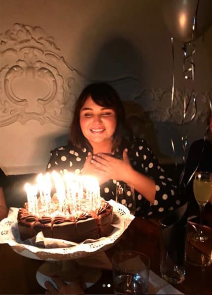 Estefanía Villarreal cumplió 31 años el pasado 11 de marzo y lo celebró con muy buena compañía.