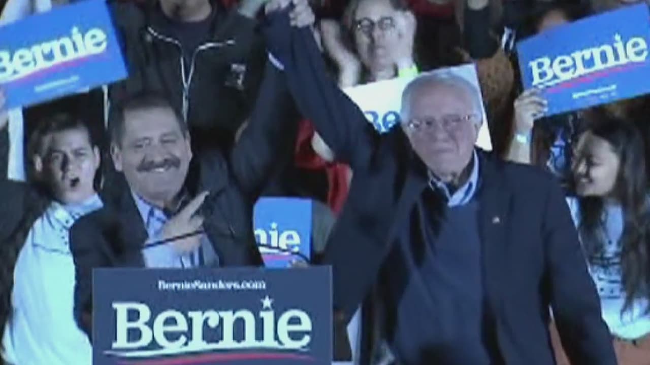 Bernie Sanders visita San Antonio buscando votos para las elecciones primarias del 3 de marzo
