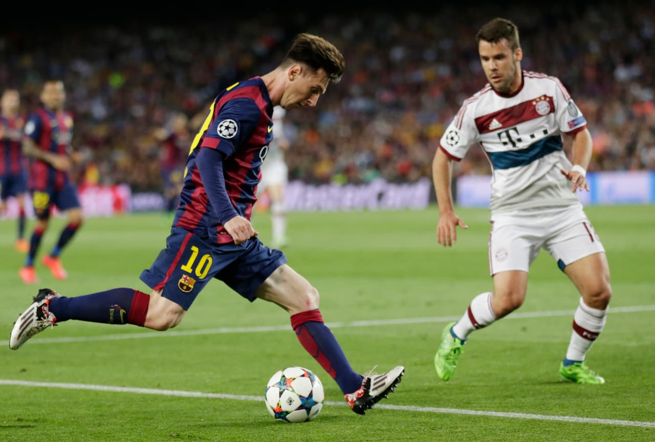 Eran las semifinales de la Champions League 2014-15 y el Barça se veía las caras con el Bayern München en el Camp Nou.