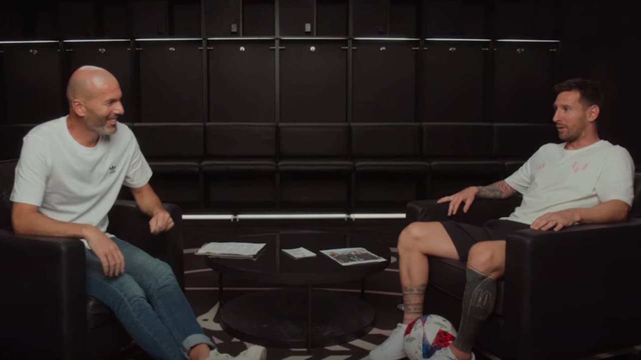 Messi confiesa su admiración por el Real Madrid de Zidane