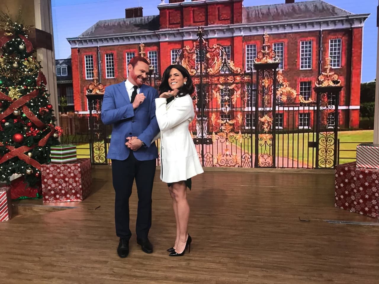 Meghan estaba un poquito nerviosa y también muy emocionada.