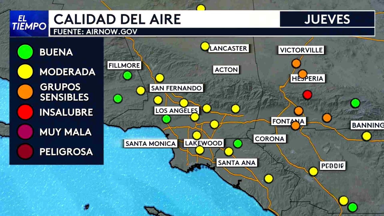 Pronóstico del tiempo hoy en Los Ángeles: Nublado por la mañana y tarde templada; el termómetro alcanzará 79°F