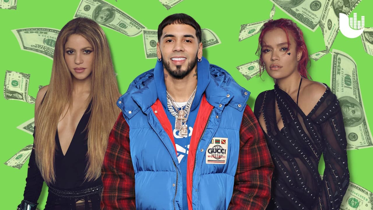 Anuel también factura y le responde a Karol G y Shakira en su nueva canción