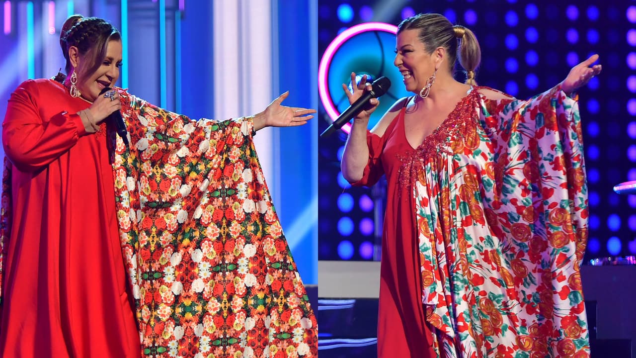 'El Bombón Asesino' 
<b><a>personificó a Margarita la Diosa de la Cumbia</a> </b>con su gran éxito 'Que Nadie Sepa Mi Sufrir' y se emocionó mucho cuando 
<b><a href="https://www.univision.com/shows/tu-cara-me-suena/ninel-conde-no-contiene-el-llanto-al-ser-sorprendida-con-la-presencia-de-su-mami-en-tu-cara-me-suena-2022-video">vio subir al escenario a su "mami"</a></b> después de su presentación.