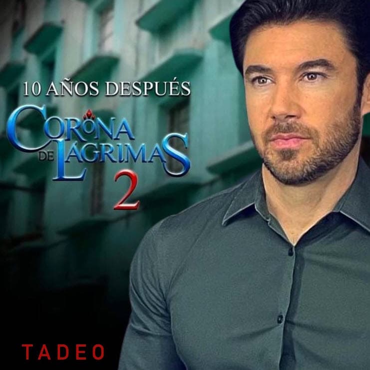 Recientemente grabó la segunda parte de Corona de lágrimas, en donde interpreta a Tadeo.
<br>
