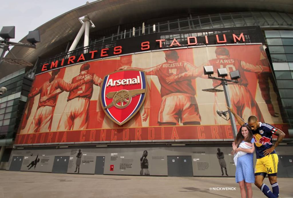 Los mejores memes del icónico festejo de Thierry Henry jugando con el New York Red Bulls.