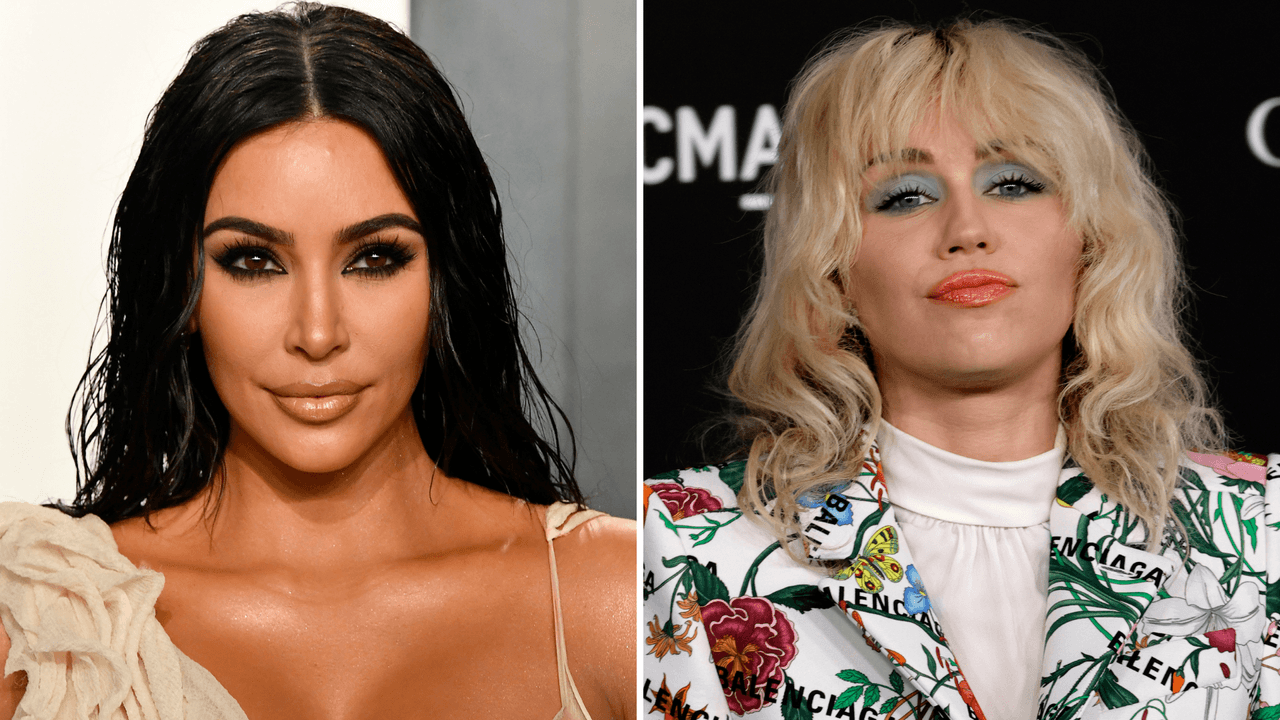 Kim Kardashian dejó de seguir a Miley Cyrus en Instagram: los fans creen que está celosa 