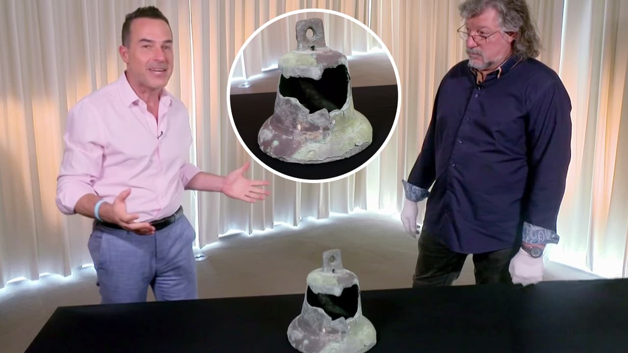 "Tierra a la vista": Carlos conoció la historia de la campana de la carabela Santa María que será subastada