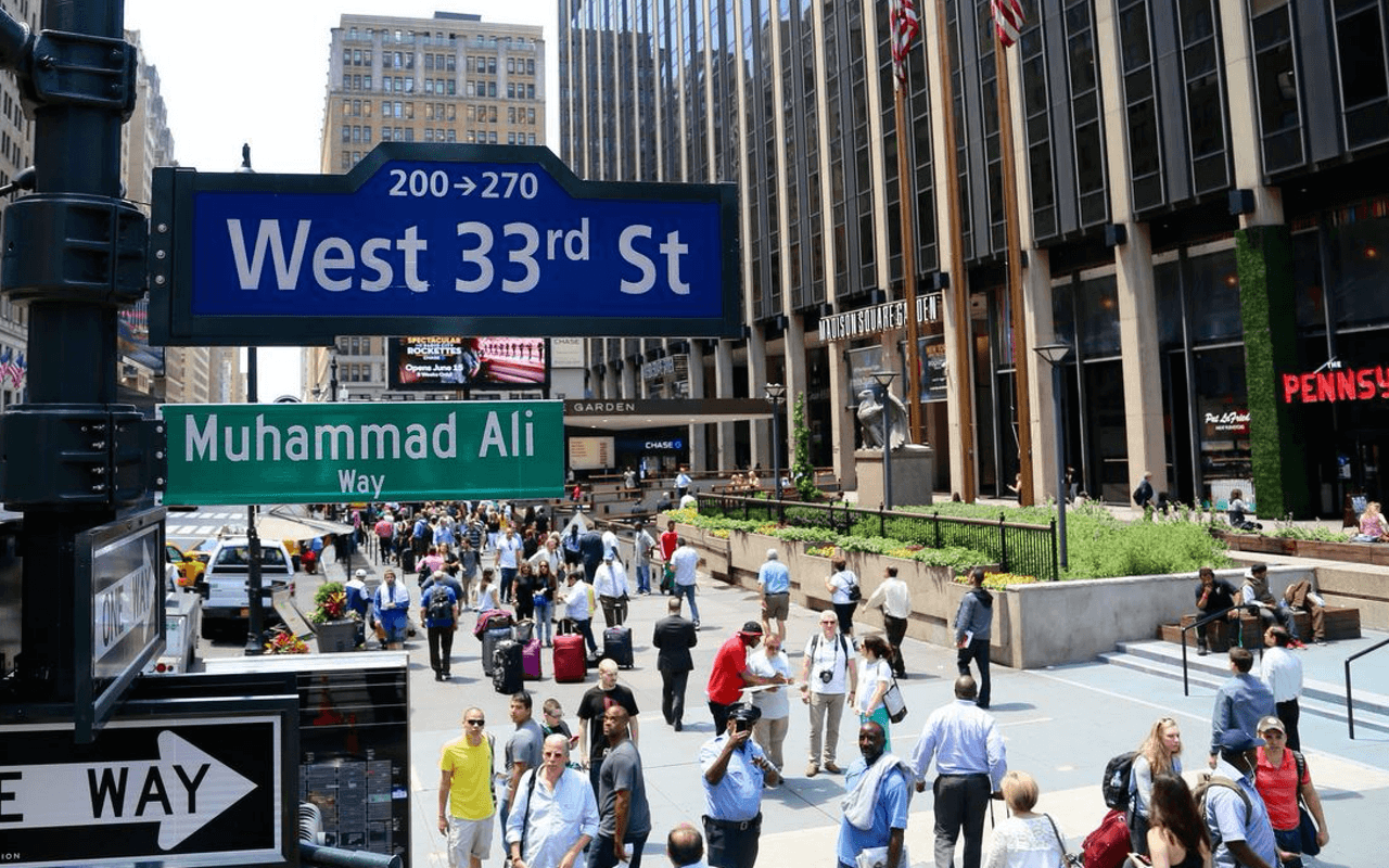 “Mohammed Ali Way” es la nueva atracción frente al Madison Square Garden.