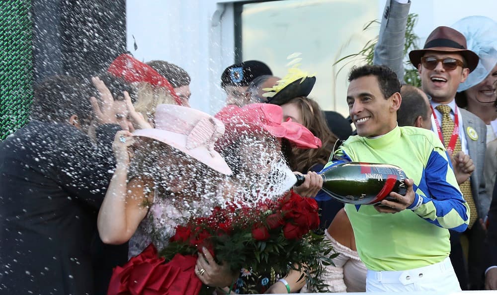 En la imagen, Velázquez celebrando el triunfo este sábado.