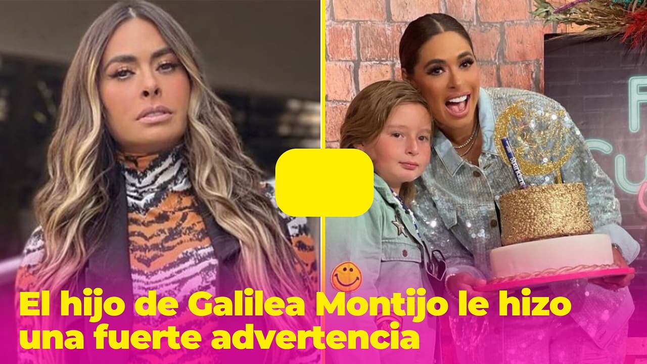 "Te lo digo a ti": el hijo de Galilea Montijo dejó a todos sorprendidos con esta advertencia