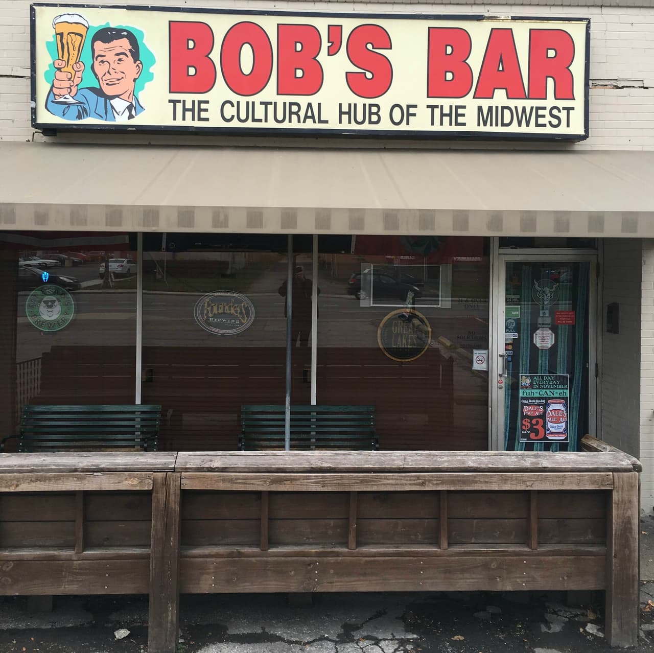 Bob’s Bar, donde recalan universitarios y personas de pensamiento más liberal